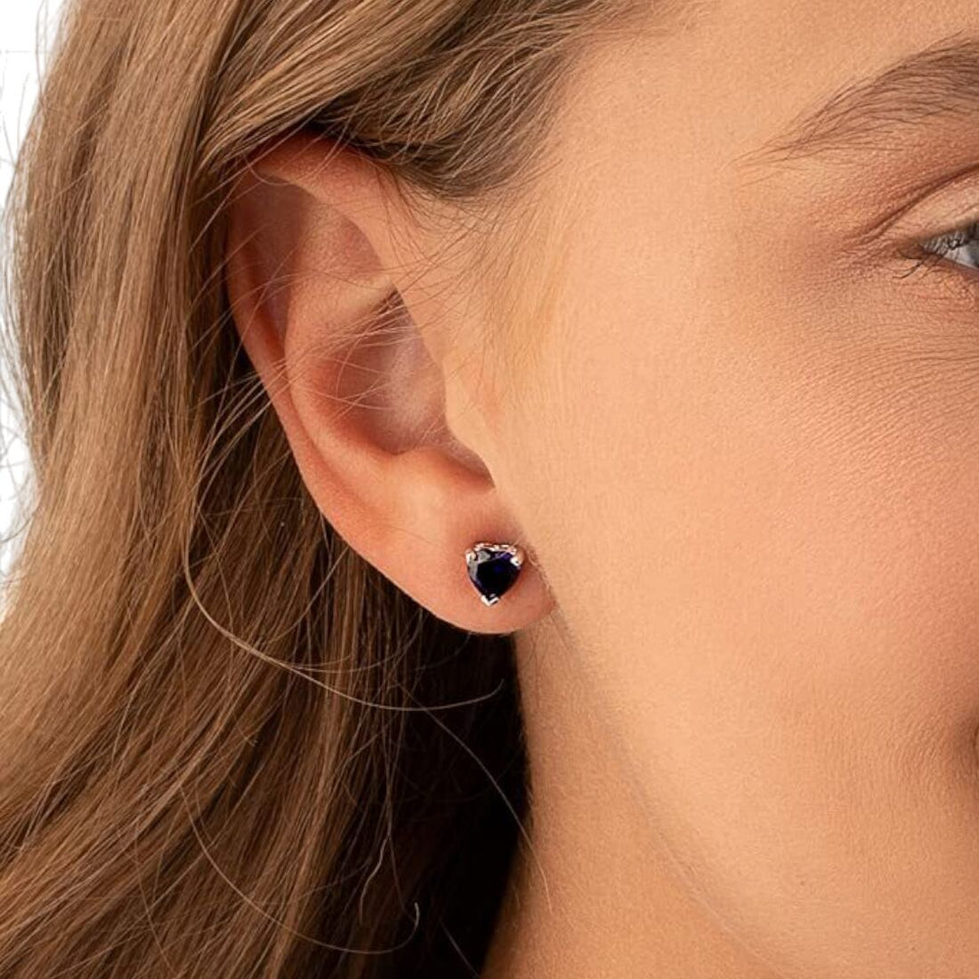 SJC Earring 6mm Heart Shape