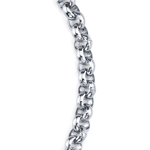 Stainless Steel Rolo Chain Bracelet