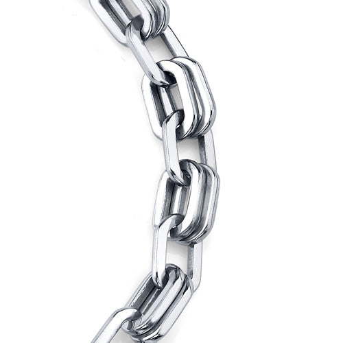 Stainless Steel Double Link Bracelet