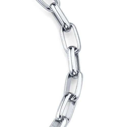 Stainless Steel Unique Rectangular Link Bracelet