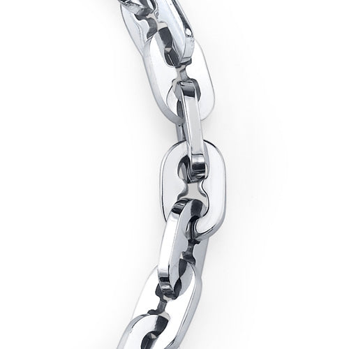 Stainless Steel Fancy Link Bracelet