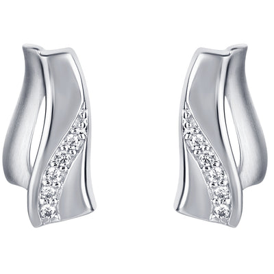 Sterling Silver Swaying Charm Earrings for Women