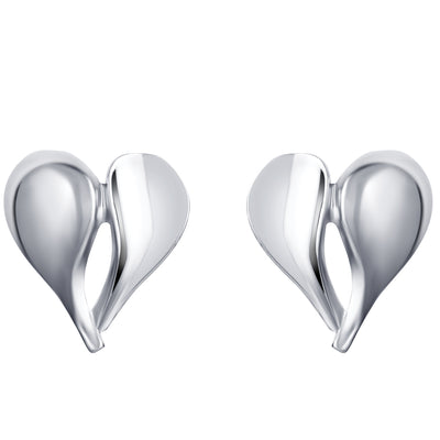 Sterling Silver Pure of Heart Earrings for Women
