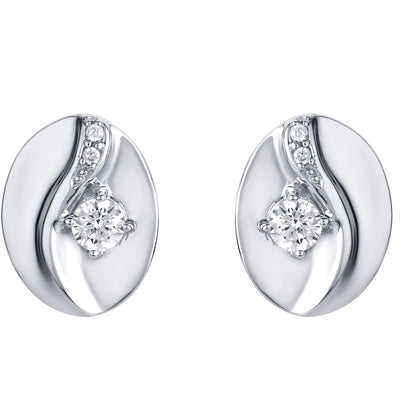 Sterling Silver Moonlight Jeweled Earrings for Women