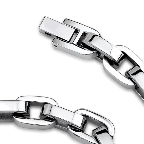 Thick and Heavy Stainless Steel Link Necklace