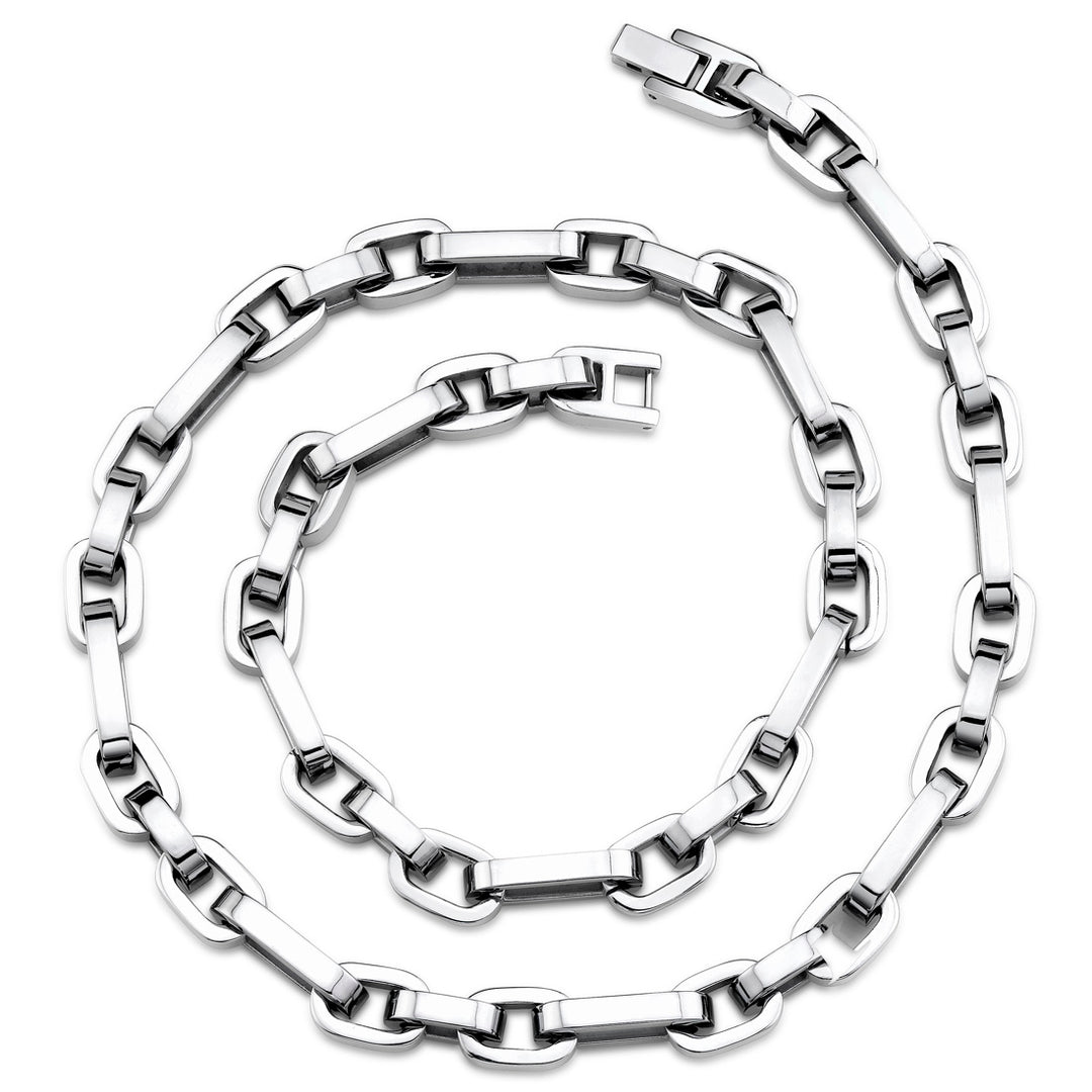 Thick and Heavy Stainless Steel Link Necklace