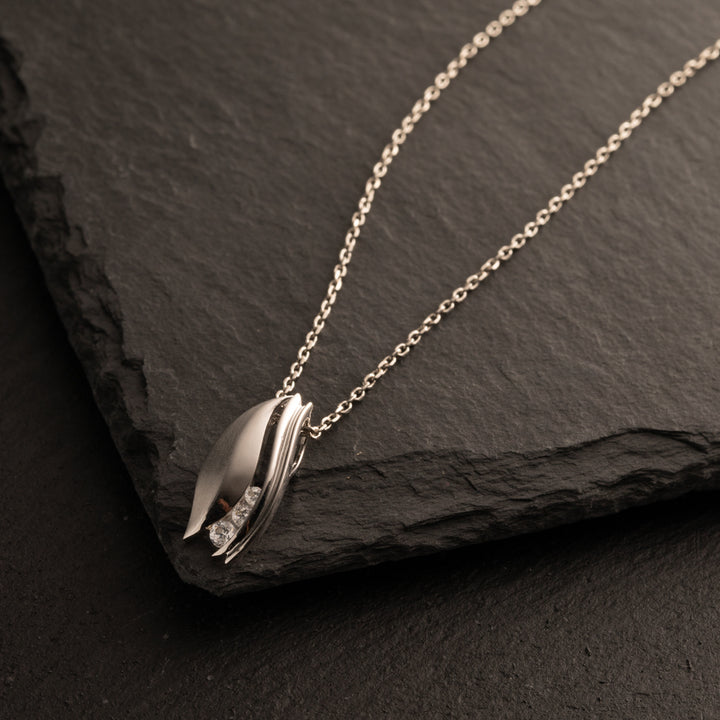 Sterling Silver Waves Pendant