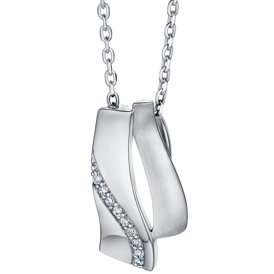 Sterling Silver Swaying Charm Pendant