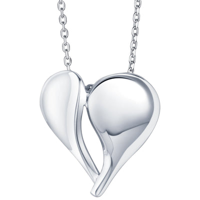 Sterling Silver Pure of Heart Pendant