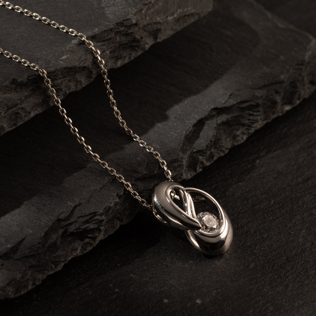 Sterling Silver Infinity Knot Pendant