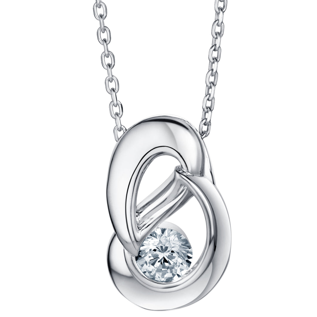 Sterling Silver Infinity Knot Pendant
