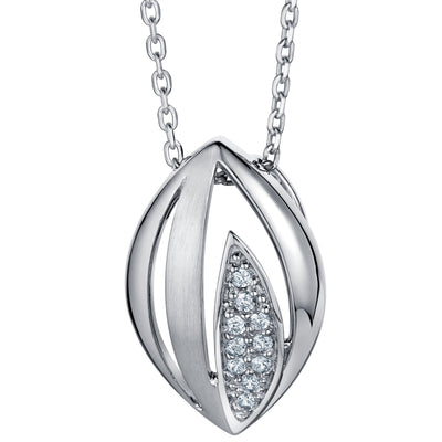 Sterling Silver Blooming Pod Pendant