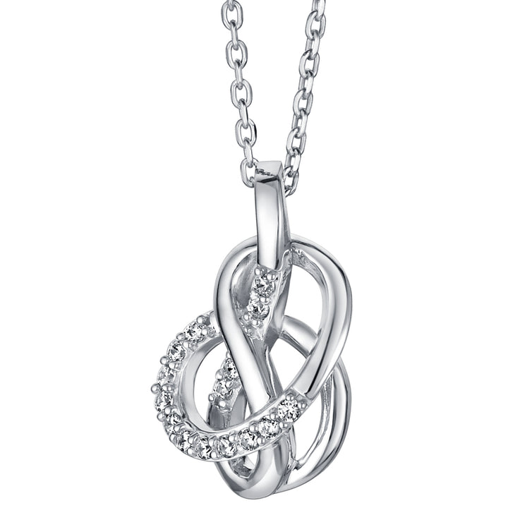 Sterling Silver Infinity Link Pendant